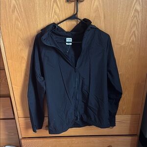 PINK Black Hooded Jacket